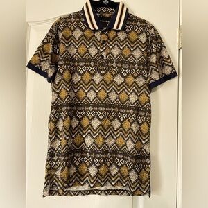 Inimigo Polo Patterned T-Shirt Men’s Size Small